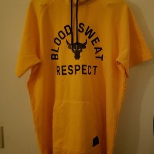 Men's Project Rock Respect Short Sleeve Hoodie